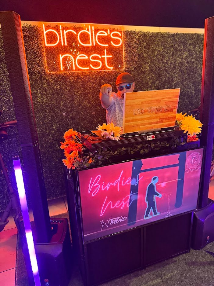 DJ TREND performing at Birdie's Nest